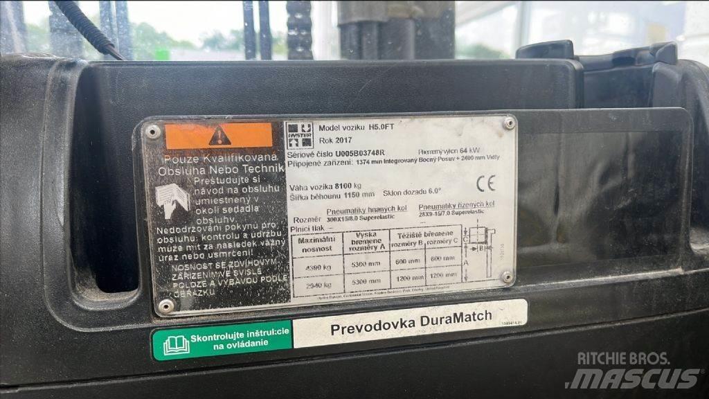 Hyster H 5.0 FT LPG tehnika