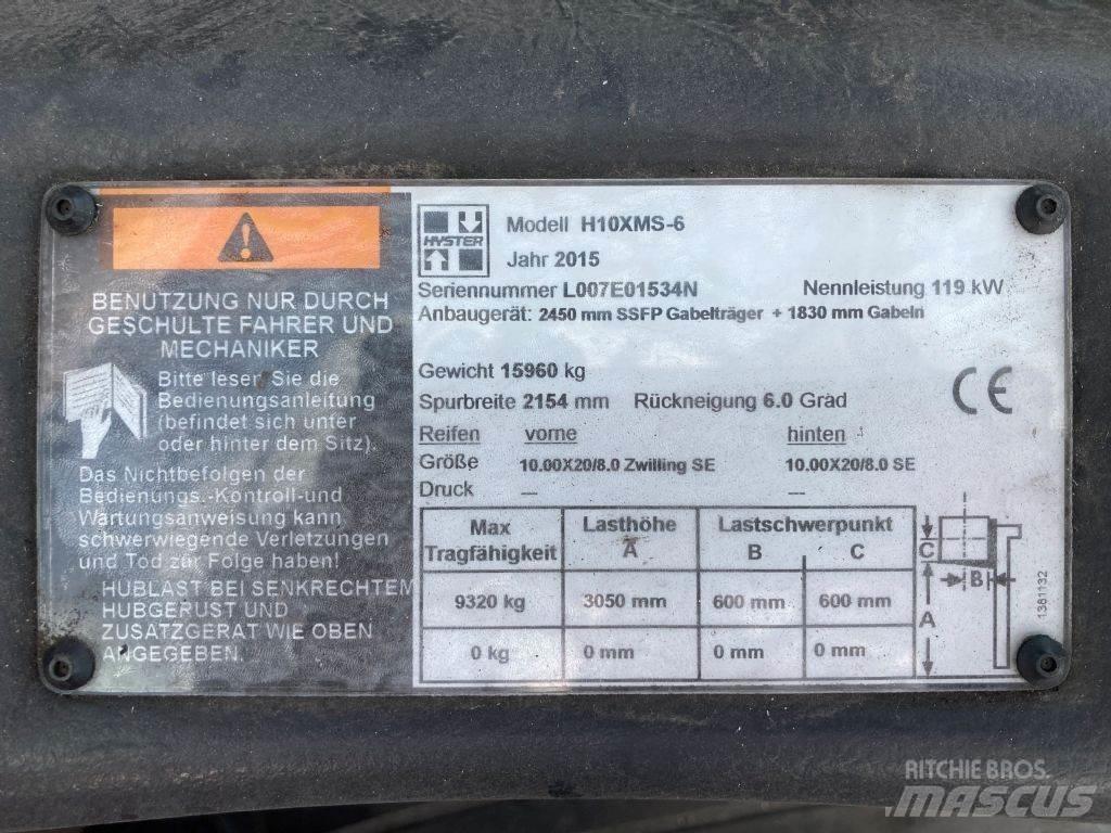 Hyster H10XM-6 Tehnika ar dīzeļa dzinēju