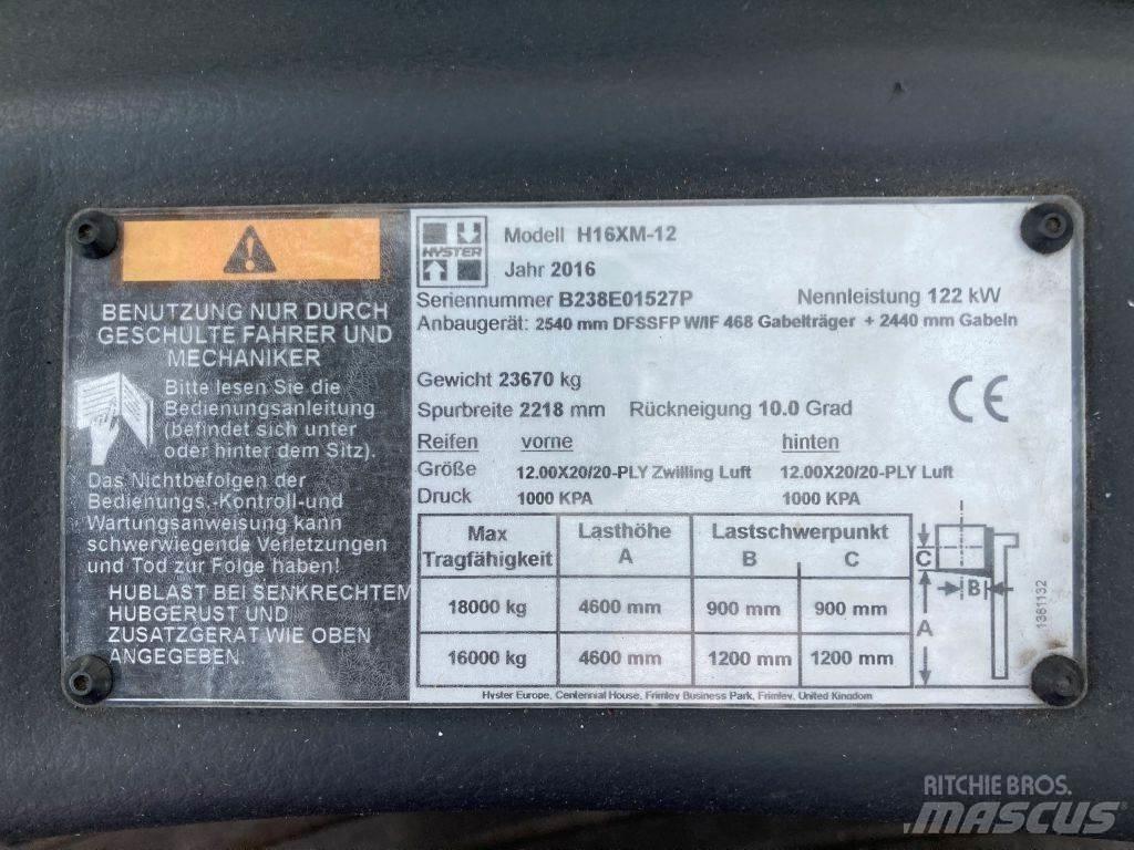 Hyster H16XM-12 Tehnika ar dīzeļa dzinēju
