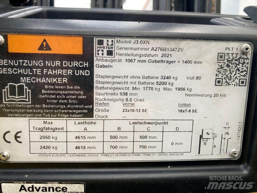 Hyster J 3.0 XN Elektriskie iekrāvēji
