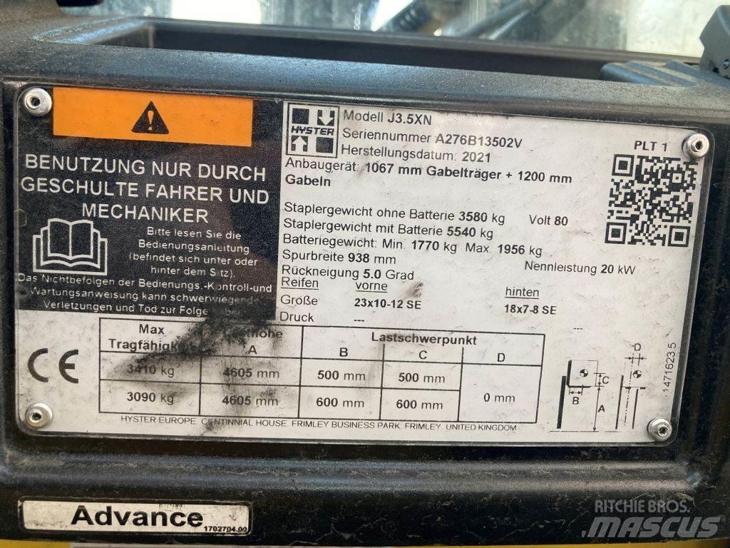 Hyster J 3.5 XN Elektriskie iekrāvēji