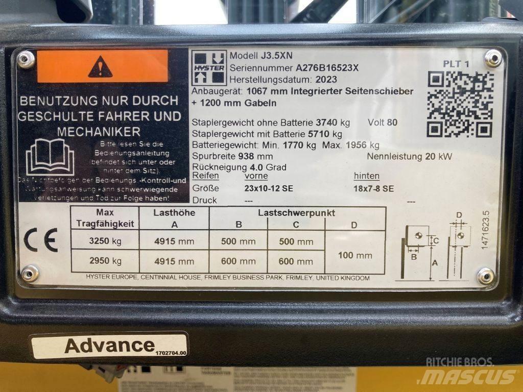 Hyster J 3.5 XN Elektriskie iekrāvēji