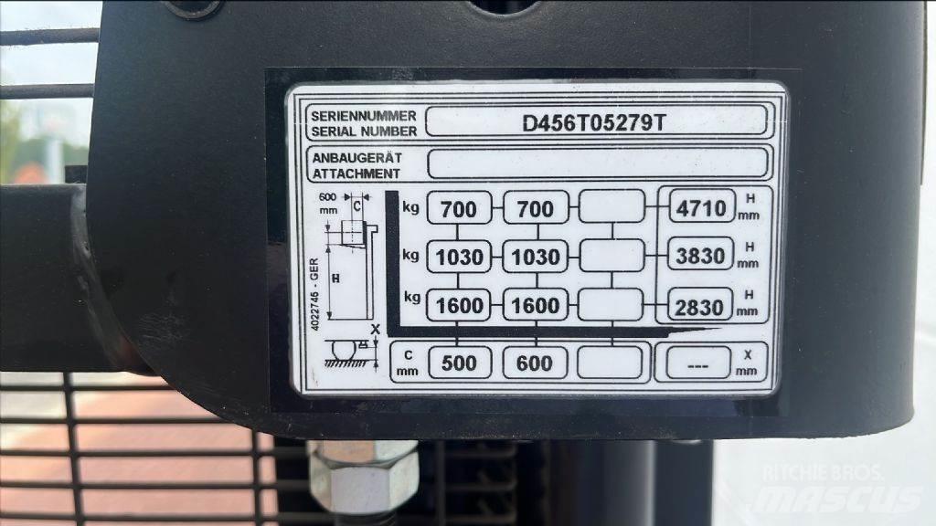 Hyster S1.6IL Krautnētāji