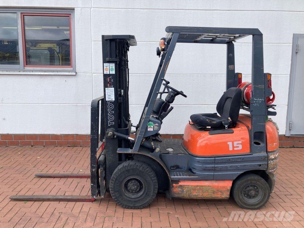 Toyota 42 6FGF 15 LPG tehnika