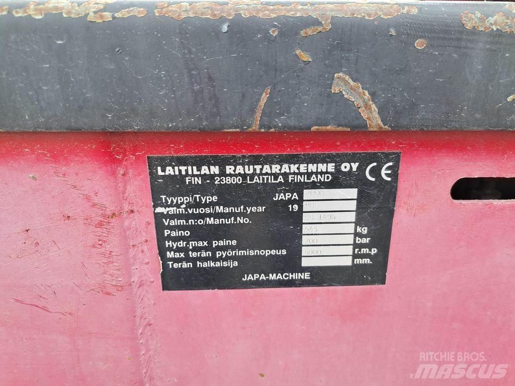 Japa 2100 Koka šķēlēji, frēzes, šķeldotāji