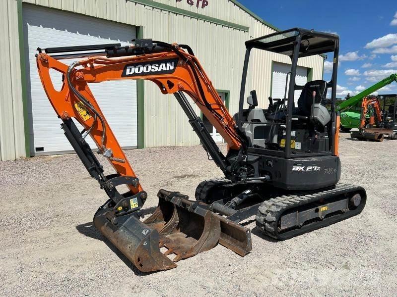 Doosan DX27Z Mini ekskavatori < 7 t