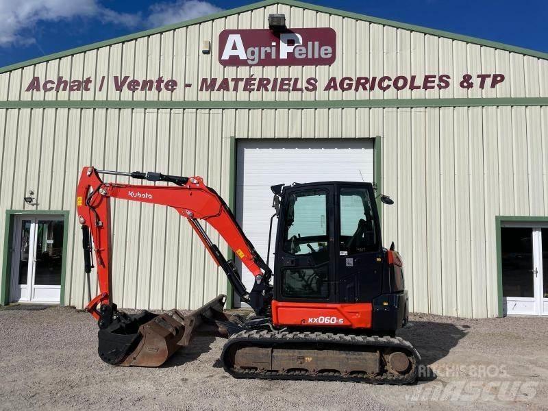 Kubota KX060-5 Mini ekskavatori < 7 t
