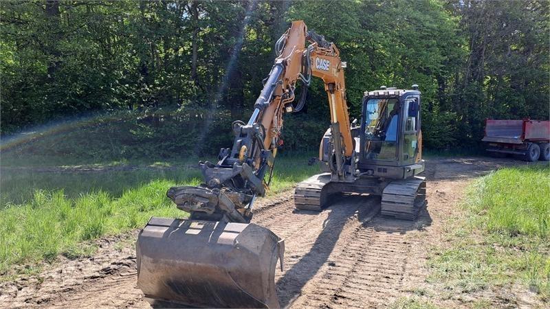 CASE CX90D Kāpurķēžu ekskavatori
