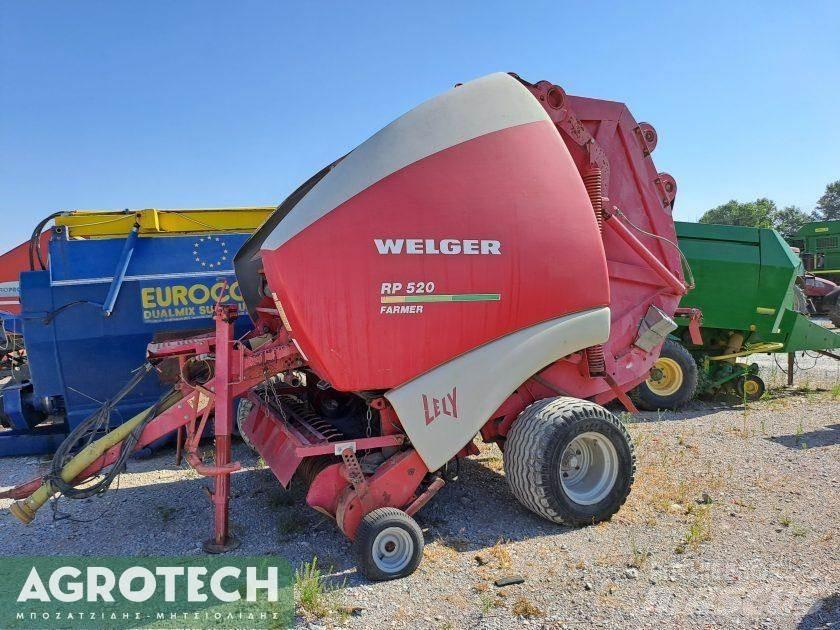 Welger 520 RP Rituļu preses