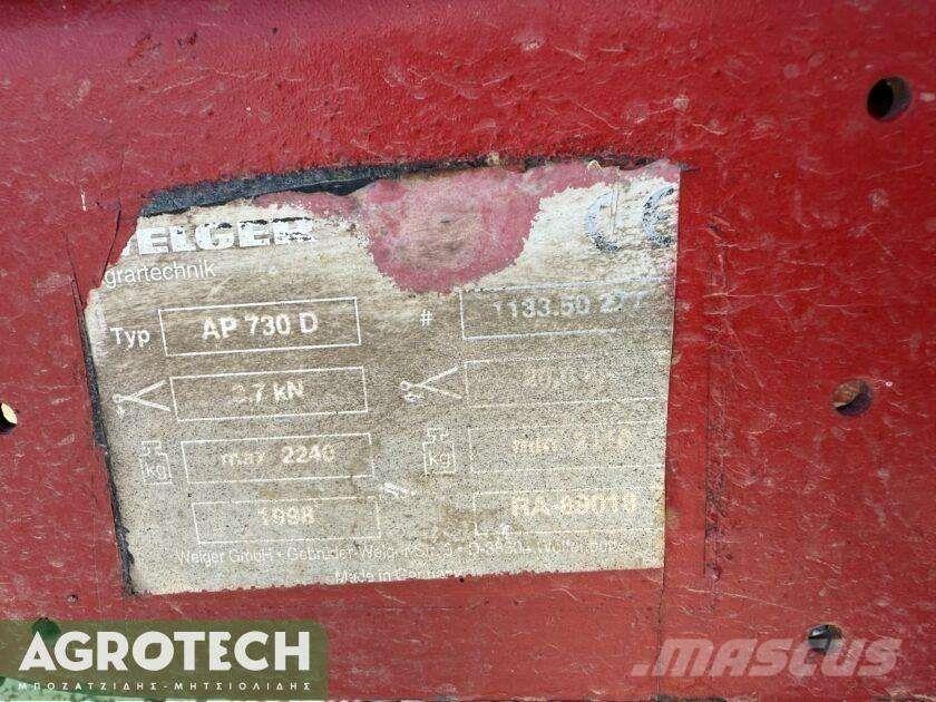 Welger AP 730D Rituļu preses
