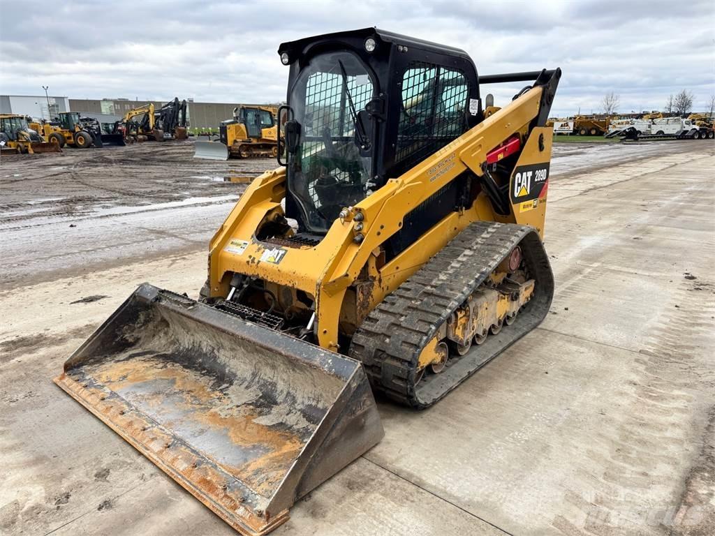 CAT 289D Lietoti riteņu kompaktiekrāvēji