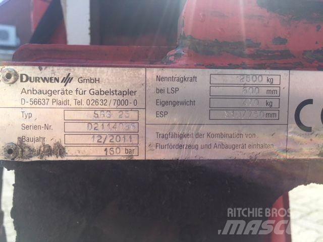 Durwen SGS 25 2Z Iekraušanas tehnika- Citi