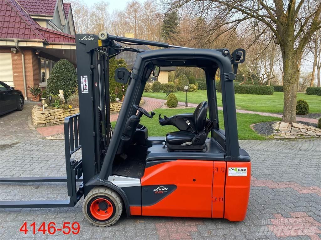 Linde E 20 L 02 Elektriskie iekrāvēji