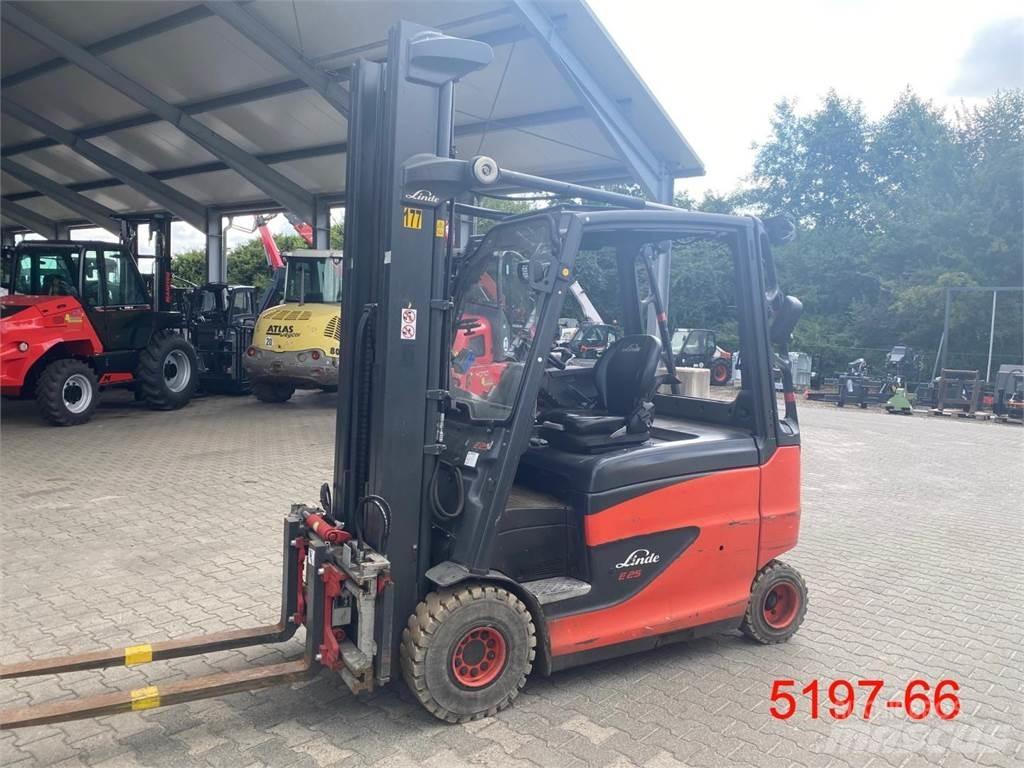 Linde E 25 HL - 01 600 Elektriskie iekrāvēji