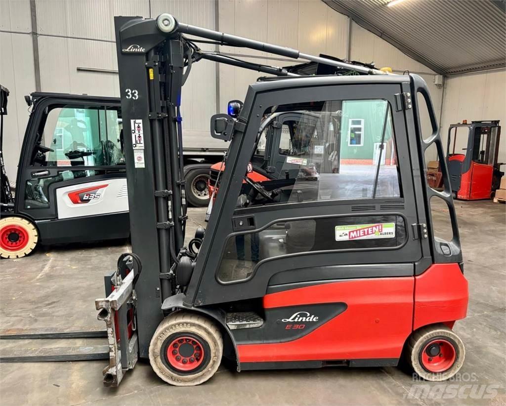 Linde E 30 - 01 Elektriskie iekrāvēji