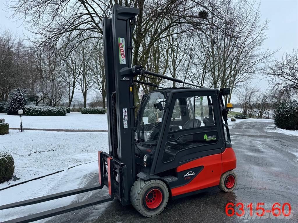 Linde E 35 L 01 Elektriskie iekrāvēji