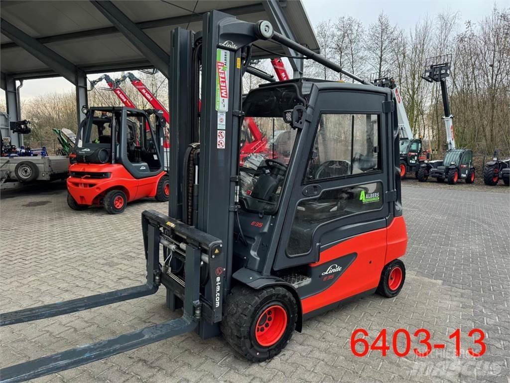 Linde E 35 L 01 Elektriskie iekrāvēji