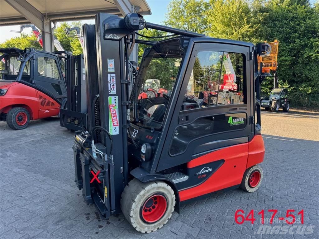 Linde E 35 L 01 Elektriskie iekrāvēji