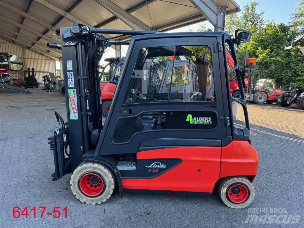 Linde E 35 L 01 Elektriskie iekrāvēji