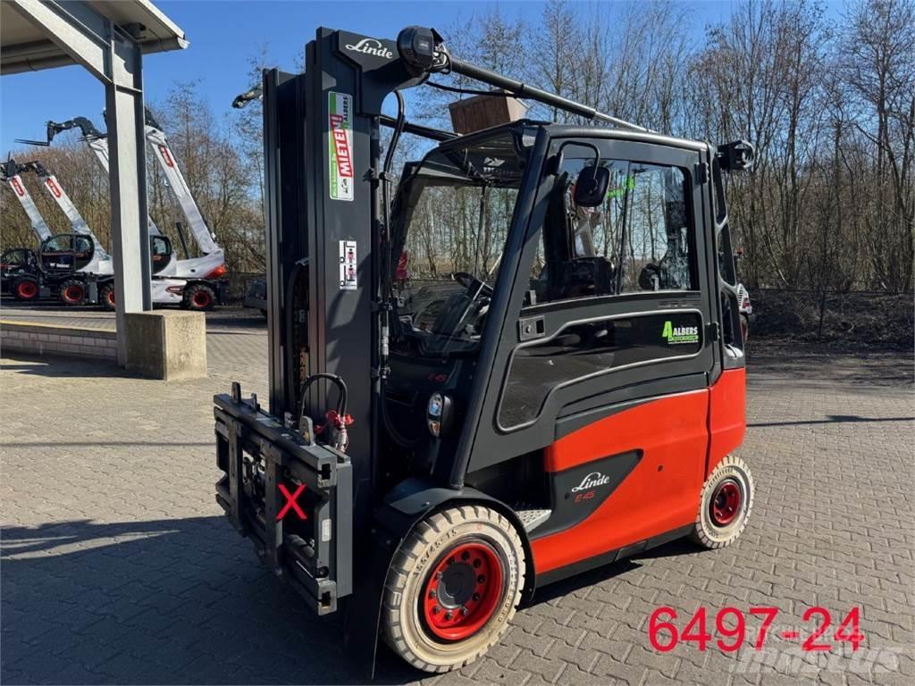 Linde E 45 HL 600 Elektriskie iekrāvēji