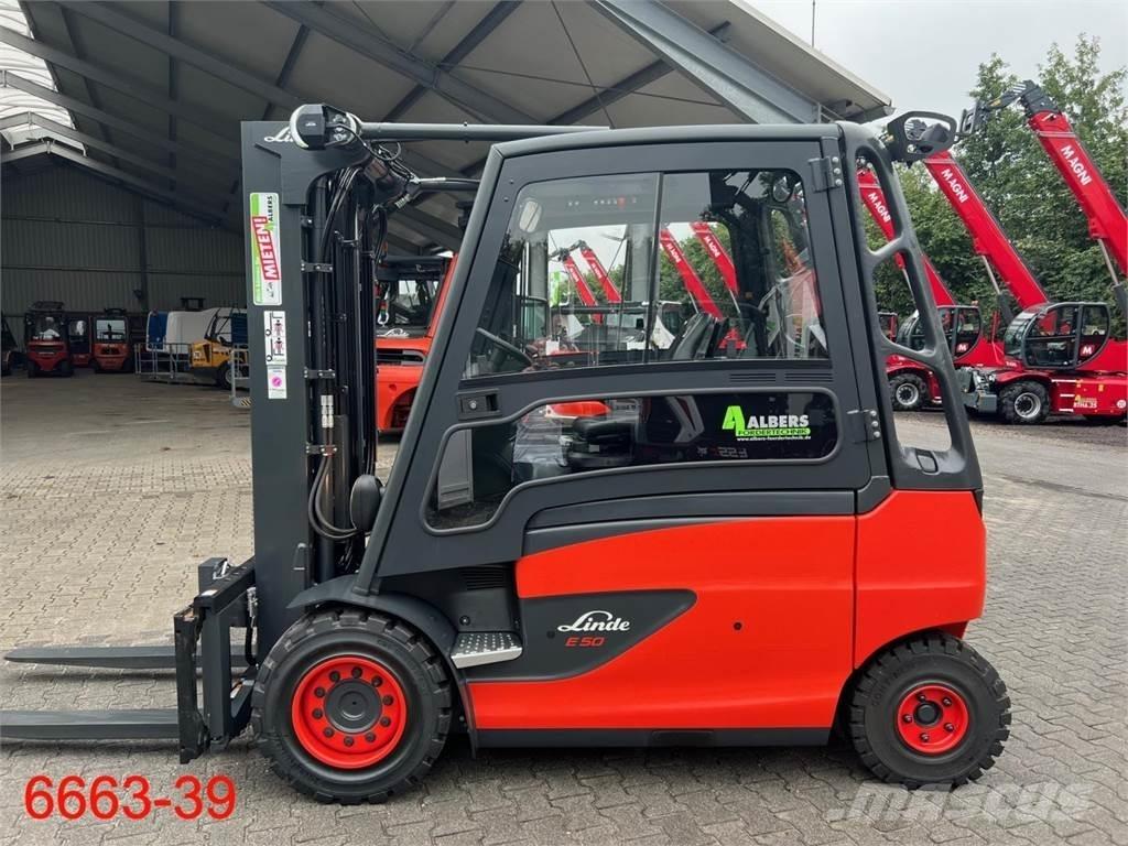 Linde E 50 HL 01 Elektriskie iekrāvēji