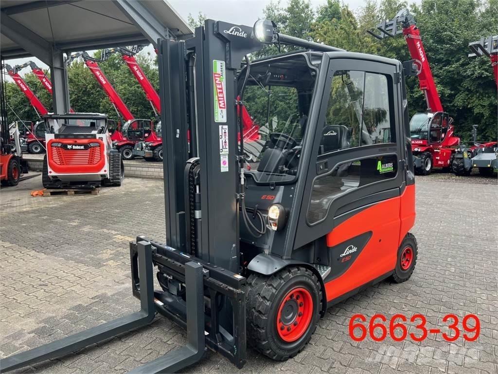 Linde E 50 HL 01 Elektriskie iekrāvēji