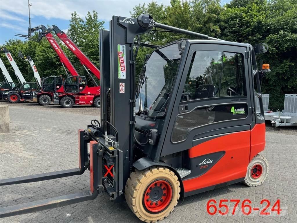 Linde E 50 HL 01 Elektriskie iekrāvēji