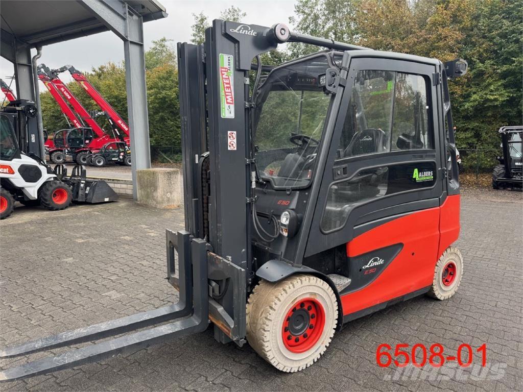 Linde E 50 HL 01 Elektriskie iekrāvēji