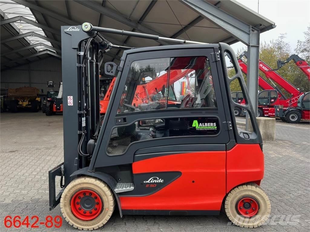 Linde E 50 HL 01 Elektriskie iekrāvēji