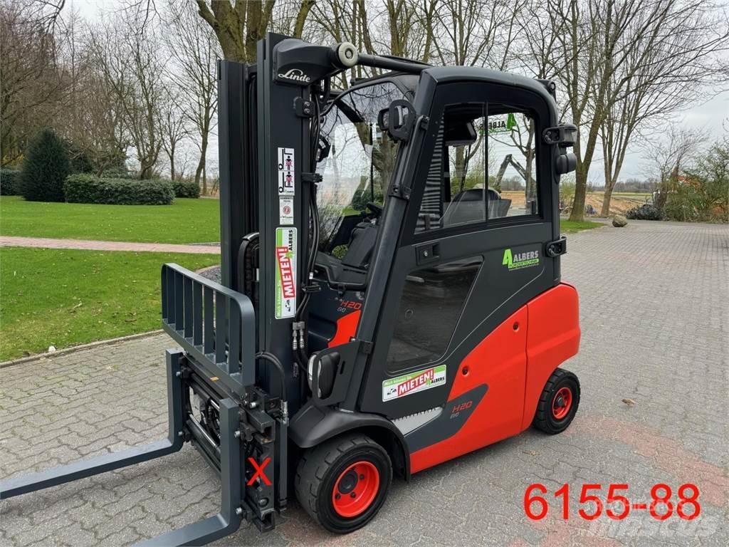 Linde H 20 T 01 LPG tehnika