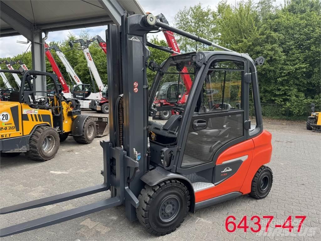 Linde H 35 D Tehnika ar dīzeļa dzinēju