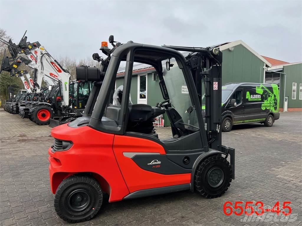 Linde H 35 D 01 Tehnika ar dīzeļa dzinēju