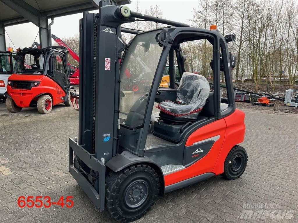 Linde H 35 D 01 Tehnika ar dīzeļa dzinēju