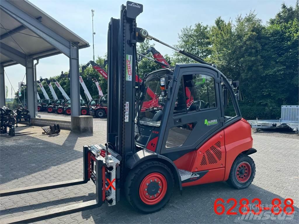 Linde H 45 D - 02 Tehnika ar dīzeļa dzinēju