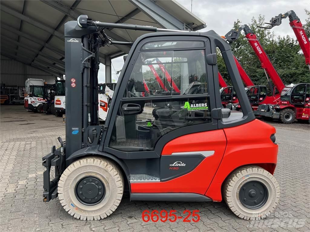 Linde H 50 D Tehnika ar dīzeļa dzinēju