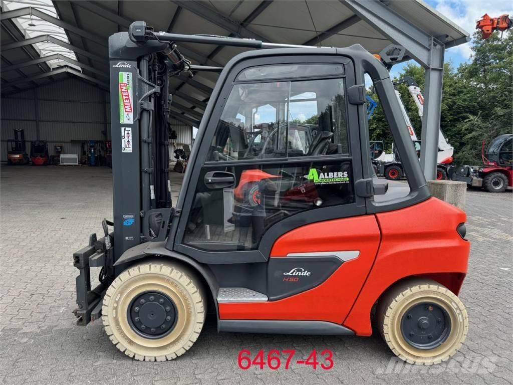 Linde H 50 D Tehnika ar dīzeļa dzinēju