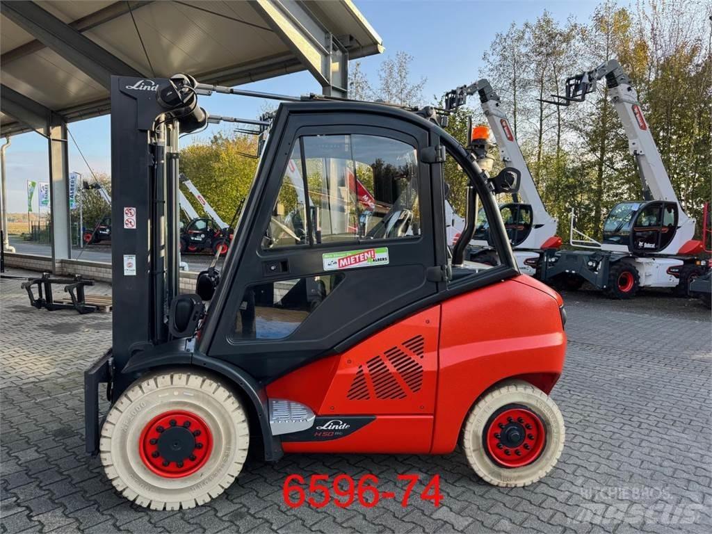 Linde H 50 D 02 Tehnika ar dīzeļa dzinēju