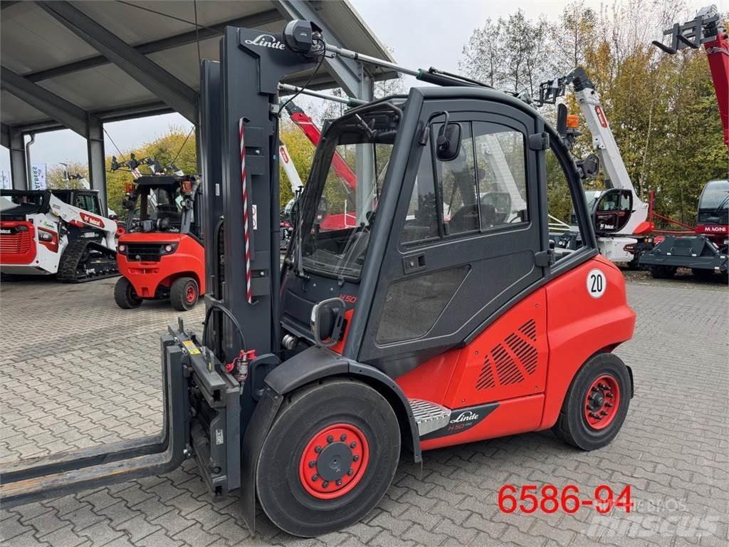 Linde H 50 D - 02 / 600 Tehnika ar dīzeļa dzinēju