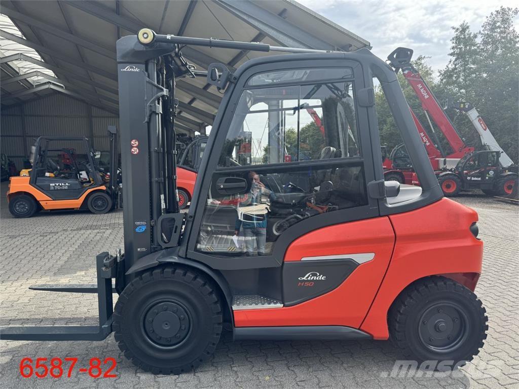 Linde H 50 D (1204) Tehnika ar dīzeļa dzinēju