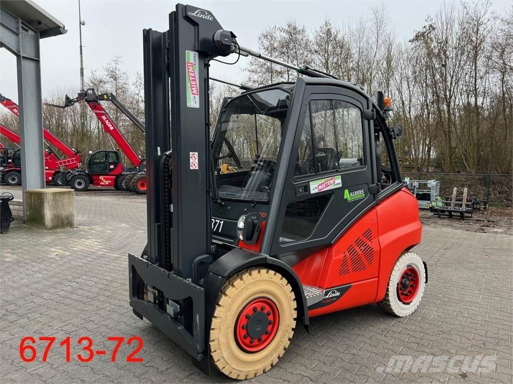 Linde H 50 T - 02 EVO LPG tehnika