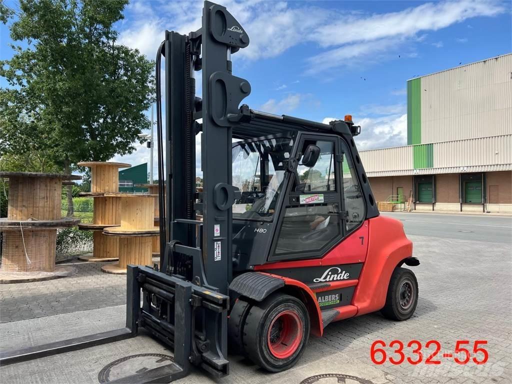 Linde H 80 D 02 900 Tehnika ar dīzeļa dzinēju
