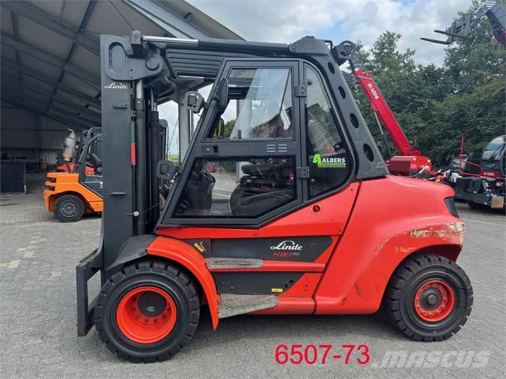 Linde H 80 D 03 / 900 Tehnika ar dīzeļa dzinēju