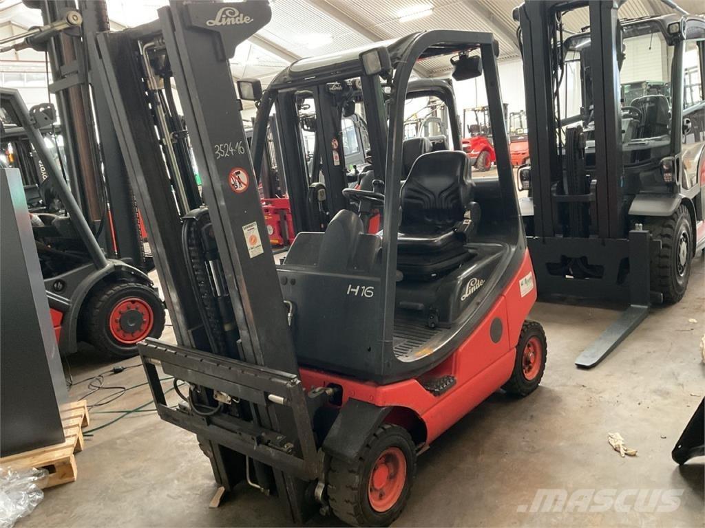 Linde H16T-03 LPG tehnika