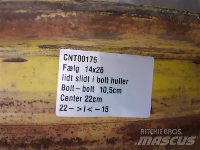  26'' 14X26 Riepas, riteņi un diski