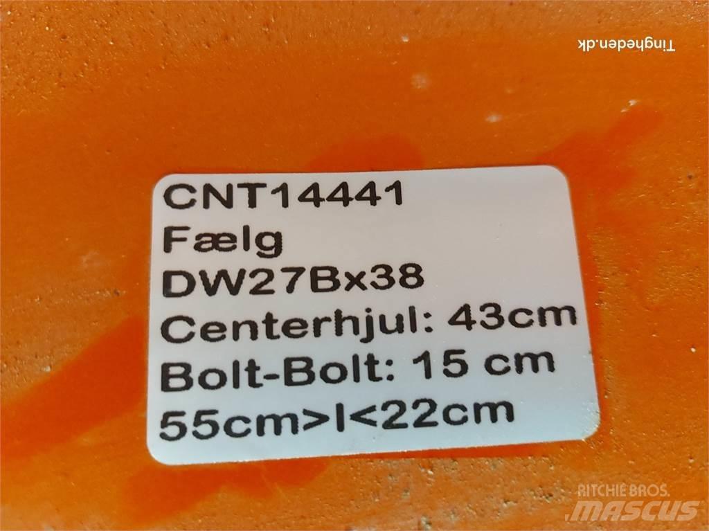  38 DW27Bx38 Riepas, riteņi un diski