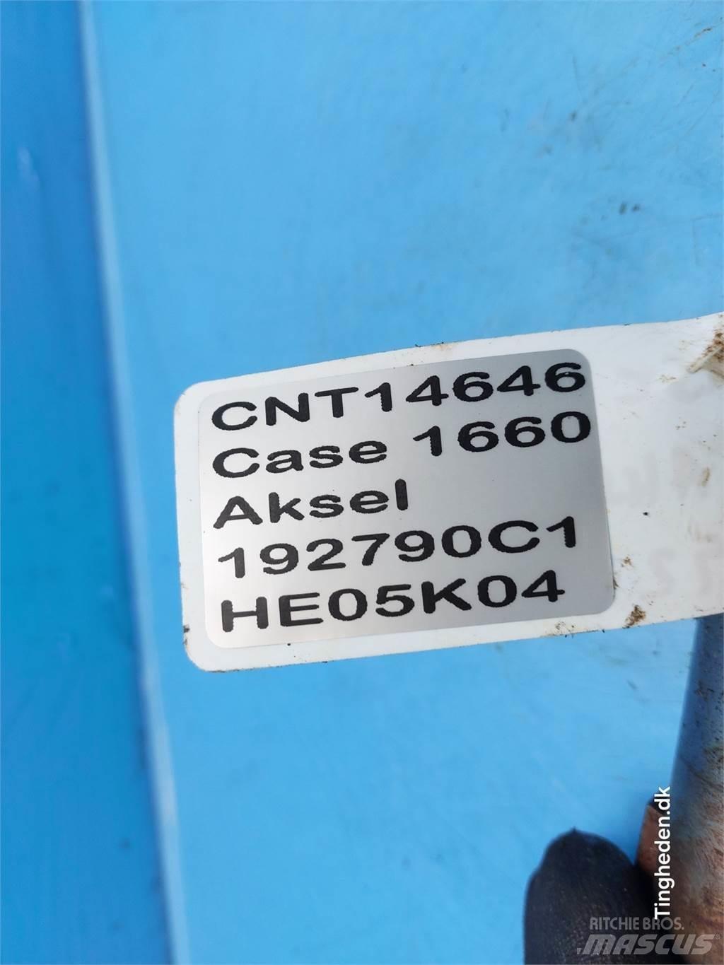 Case IH 1660 Ražas novākšanas kombainu papildaprīkojums