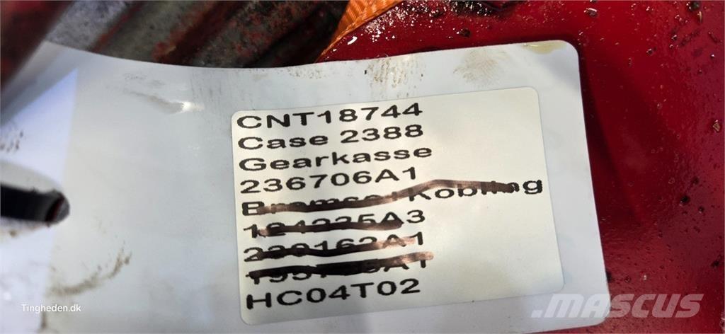 Case IH 2388 Transmisija