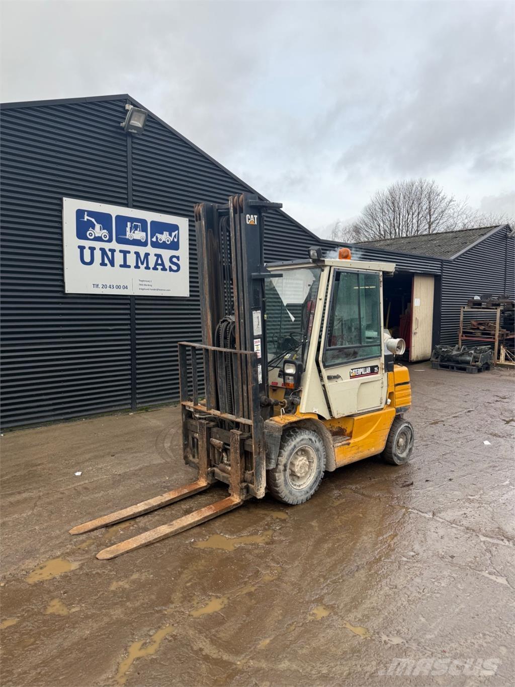 CAT GP25 LPG tehnika