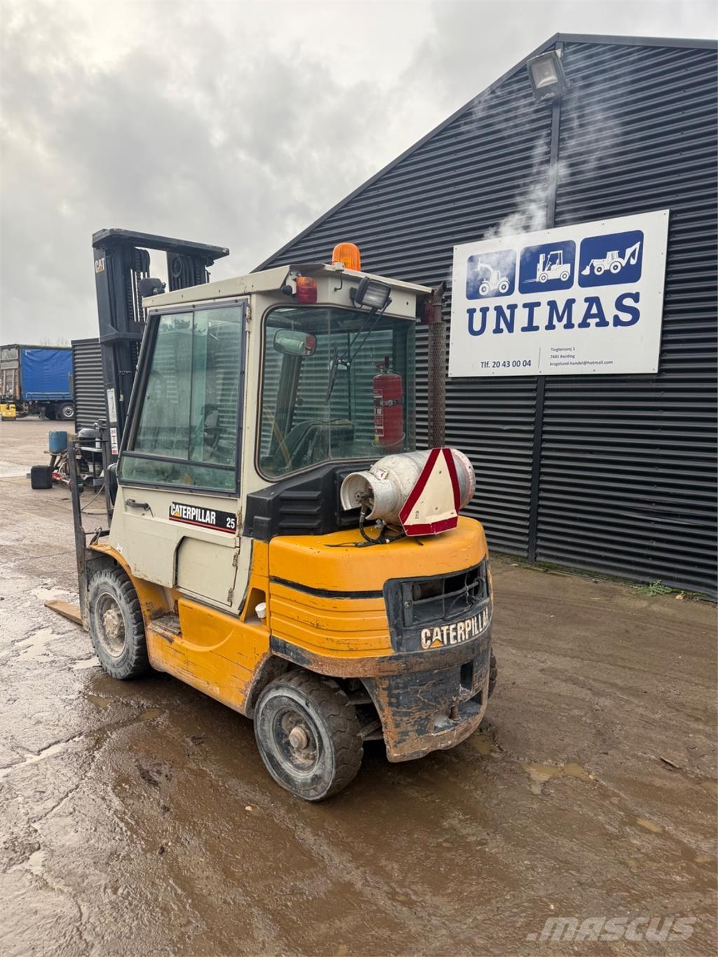 CAT GP25 LPG tehnika