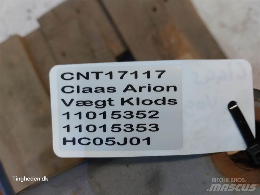 CLAAS Arion Priekšējie svari